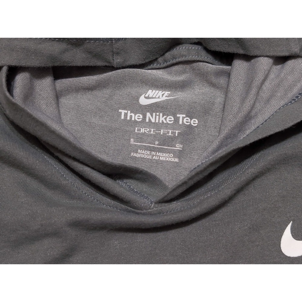 NIKE UCF Knights Long Sleeve‎ Hoodie Shirt Big 12 Script Logo Gray Men's Small S - Picture 2 of 8